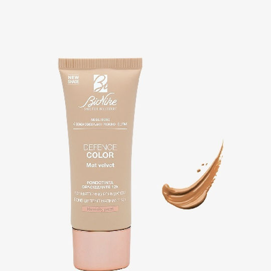 Bionike Defence Color Mat Velvet 12h Mattifying Liquid Make Up 406 Cannelle 30ml