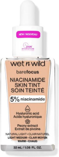 Wet N Wild Bare Focus Niacinamide Skin Tint Make Up 32 Ml Women Natural Light