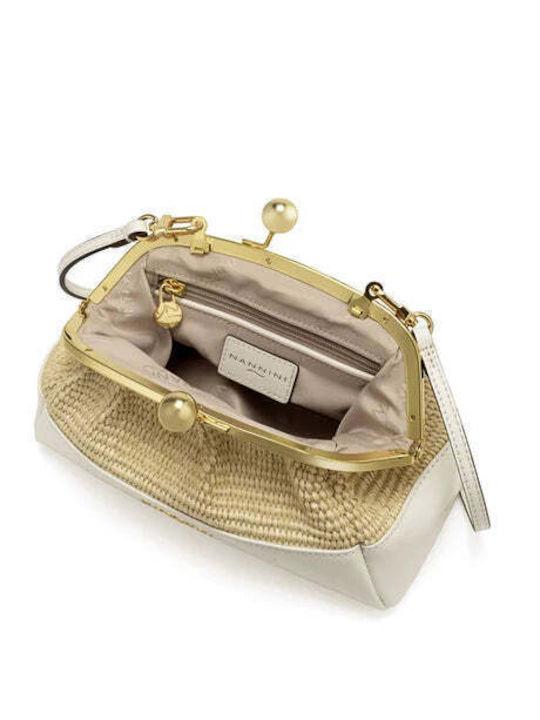 Straw Women's Crossbody Bag Beige