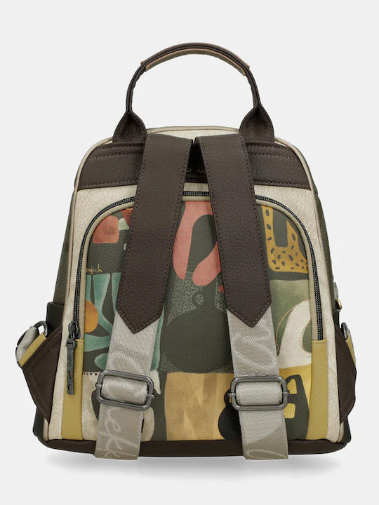Damen Rucksack Khaki