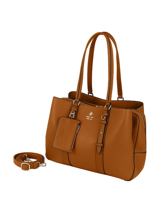 Set Women's Shoulder Bag Tabac Brown