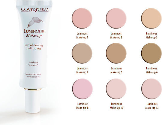Coverderm Luminous Make Up SPF15 Flüssig 11 30ml