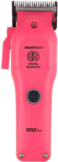 MRD Pro Smart Brain Gmt-3969st Professional Rechargeable Hair Clipper Pink mrd122