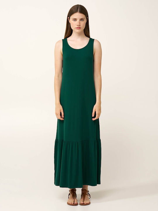Sommer Maxi Damenkleid Schwarz