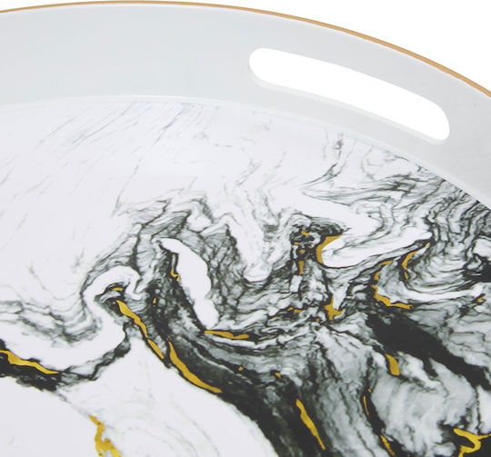 Decorative Tray Plastic A-s Milano 32.8x32.8x4cm