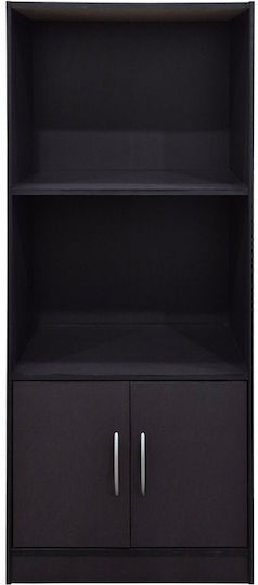 Етажерка Tekaro Антрацитена 60x30x120см