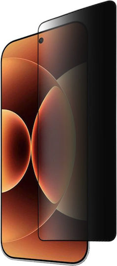 Idol 1991 0.25mm Full Glue Privacy Tempered Glass Μαύρο (Xiaomi 17 Ultra)