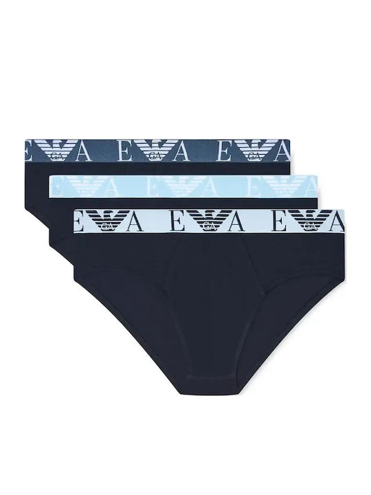 Men's Blue Slips 3 Pack