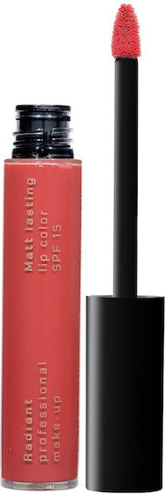 Radiant Lasting Lip Color Υγρό Κραγιόν Matte 100 Coral 9ml
