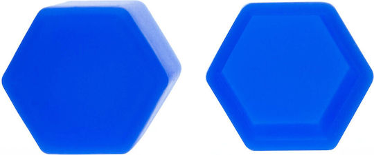 19 Mm Blue Screw Caps 20 Pcs Installation Removal
