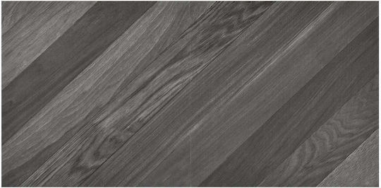 vidaXL PVC Plastic Floor Set with 55 Tiles 1.5mm M30.5xP30.5cm Gray