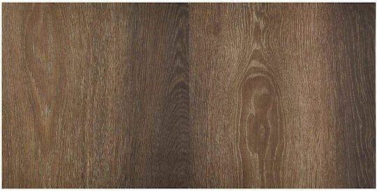 vidaXL Set Plastic Floor PVC with 55 Tiles 1.5mm M30.5xW30.5cm Brown