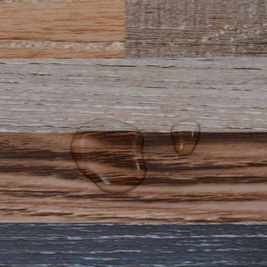 vidaXL Σετ Πλαστικό Δάπεδο PVC με 18 Πλακάκια 2mm Μ122.8xΠ23.8εκ.