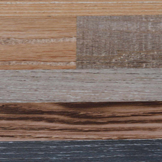 vidaXL Σετ Πλαστικό Δάπεδο PVC με 18 Πλακάκια 2mm Μ122.8xΠ23.8εκ.