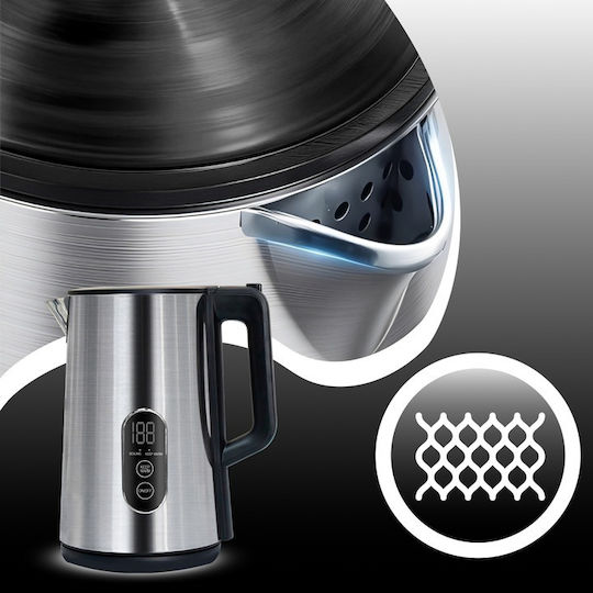 Βραστήρας 1.8lt 1800W Γκρι