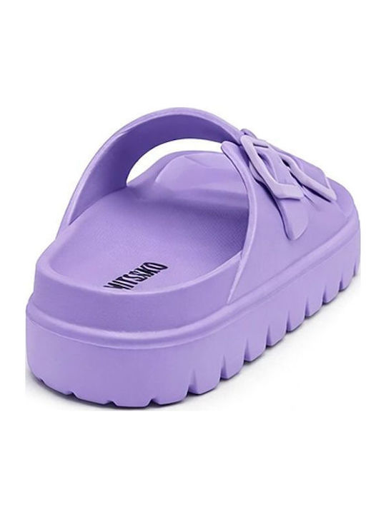 Flip Flops In Purple Colour