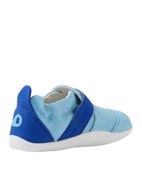 Xplorer Go Kids Sneakers Anatomic with Hoop & Loop Closure Light Blue