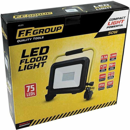 FFG Electric Jobsite Light LED IP54 with Brightness up to 4200lm