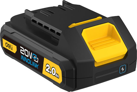 Deli Батерия За Инструмент Литиева 20V С Капацитет 2Ah