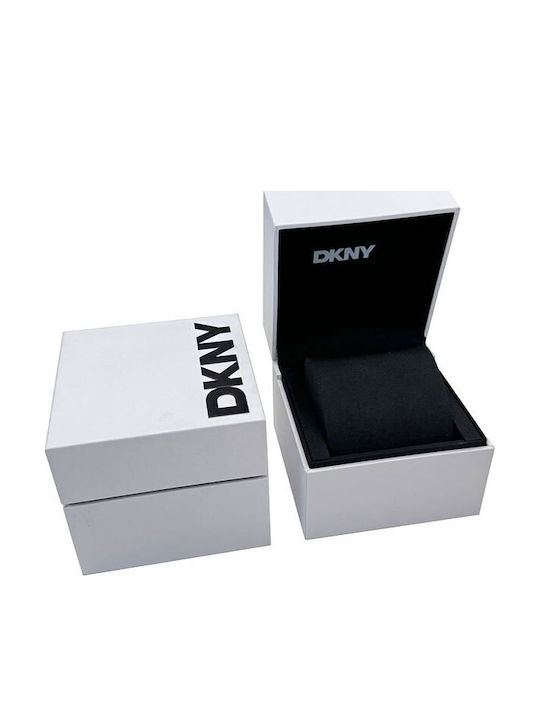 DKNY Womens Watch 26mm Battery with Silver Metal Bracelet