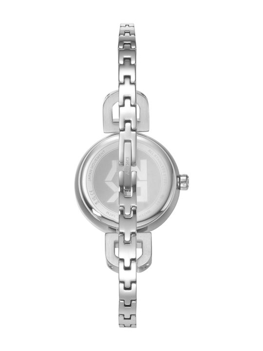 DKNY Womens Watch 26mm Battery with Silver Metal Bracelet