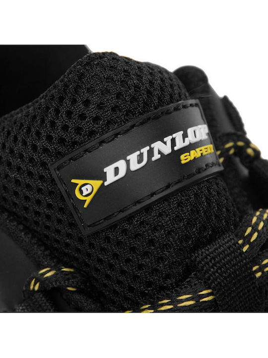 Dunlop Maine Mens Black Waterproof Low Work Black