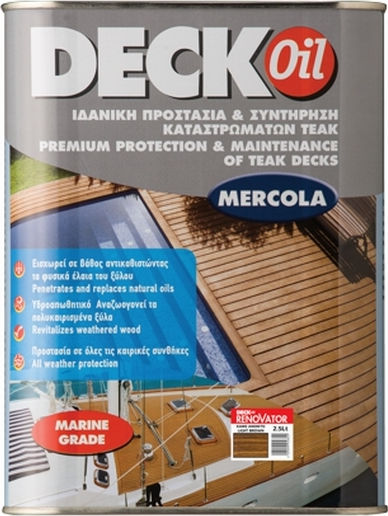 Mercola Renovator Teak Oil Δρυς 5lt