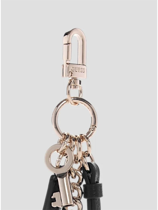 Guess Keychains Gifting Μπρελόκ Μόδας B7460109 Black Χρυσό