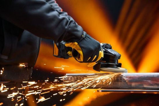 DEWALT DCG45MP2T Τροχός 125mm Μπαταρίας Brushless 2x5Ah