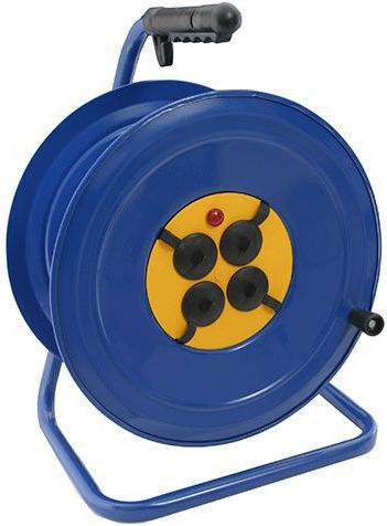 CHaralampidis Empty Spool for Extension Cord Blue
