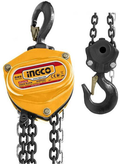 Ingco Chain Hoist for Weight Load up to 3t