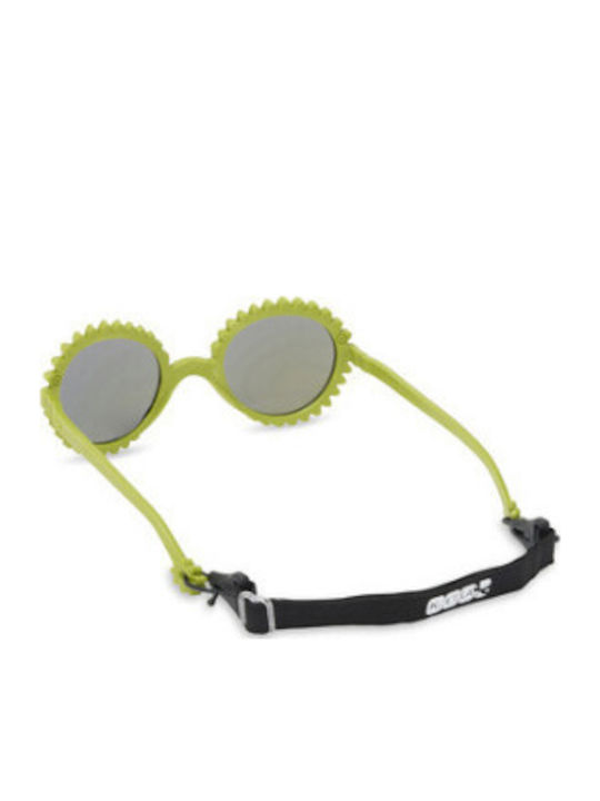 KiETLA Unbreakable Baby Sunglasses with Mirror Lens Green for 2-4 Years