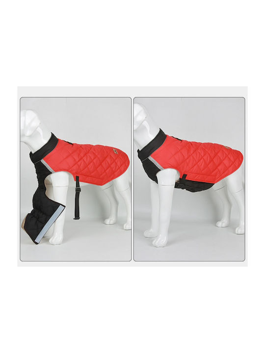 Haine pentru câini Red cu Lungimea Spateului 40 cm