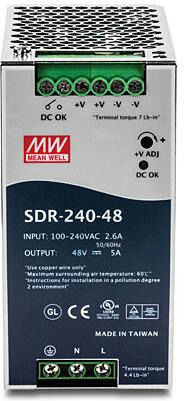 Trendnet DIN Rail Power Supply 48V/240W