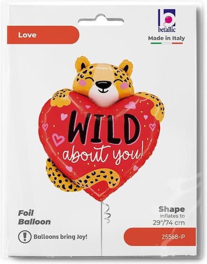 29'' Μπαλόνι Καρδιά & Τσιτάχ Wild About You