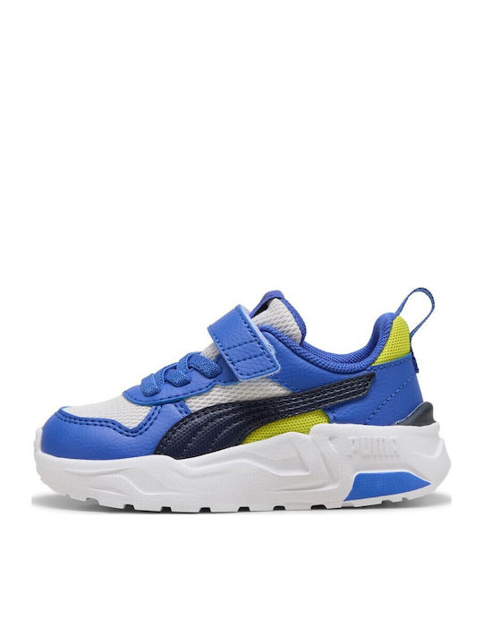Trinity 2 Kids Sneakers Anatomic With Hoop & Loop Closure Blue