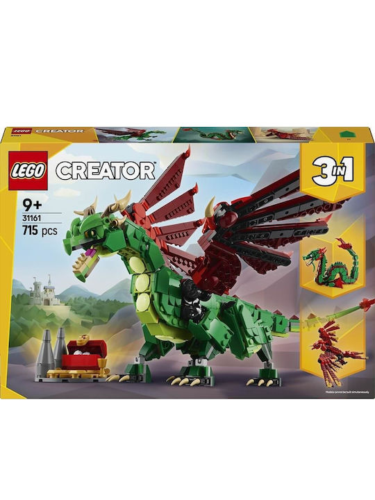 LEGO Creator 3-in-1 Mittelalterlicher Drache Osterkerzen mit Spielzeug LEGO LEGO Creator 3-in-1 Mittelalterlicher Drache Osterkerzen mit Spielzeug LEGO