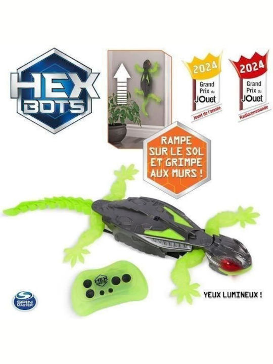 Easter Candle with Toy Hex Bots Hex Wall Crawler Gecko for Ages 4+ Spin Master