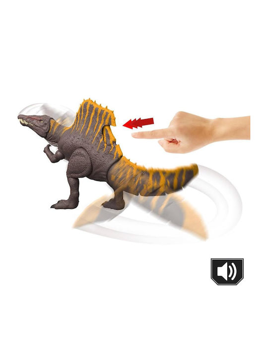 Jurassic World Rebirth Easter Candle with Toy - Spinosaurus with Double Attack and Sound Functions for 4+ Years Mattel