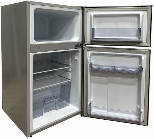 Primo Frigider Cu Ușă Dublă 90l Î84xL47xA51.5cm Inox PRDD-50087