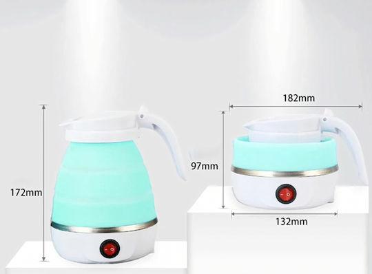 Електрическа Кана За Пътуване 600ml 600W Сива