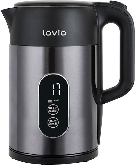 Lovio Home Wasserkocher 1.5l 2200W Schwarzer