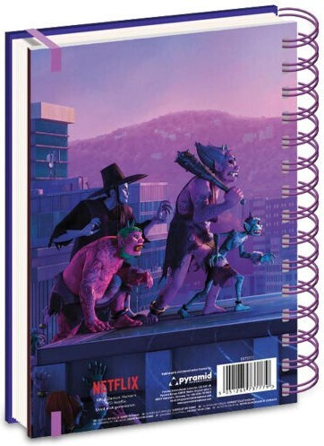 Kids Euroswan Educational Toy A5 Spiral Notebook K-pop Demon Hunters