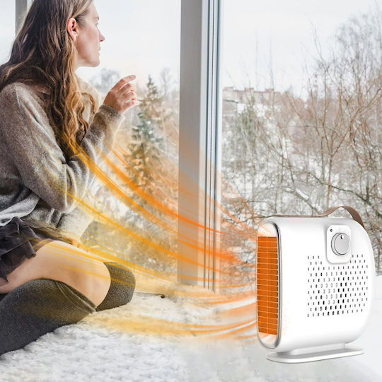 Aerotermă de Cameră de Podea Albă 500W