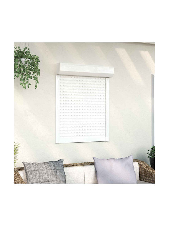 vidaXL Παντζούρι Ρολό Αλουμινίου Π70xΥ100cm