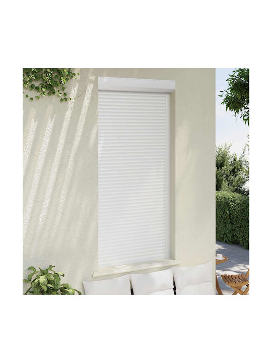 vidaXL Παντζούρι Ρολό Αλουμινίου Π100xΥ210cm