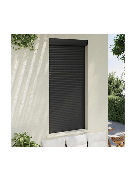 vidaXL Παντζούρι Ρολό Αλουμινίου Π100xΥ210cm