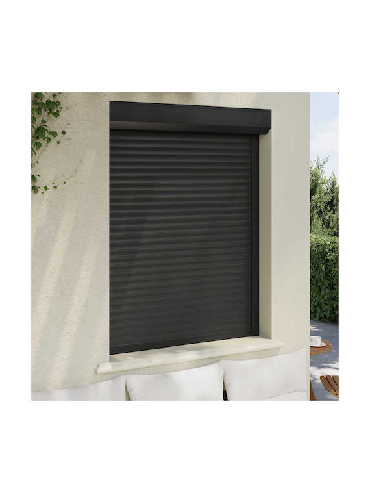 vidaXL Παντζούρι Ρολό Αλουμινίου Π100xΥ130cm