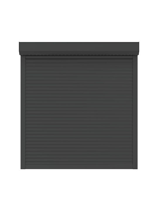 vidaXL Παντζούρι Ρολό Αλουμινίου Π130xΥ140cm