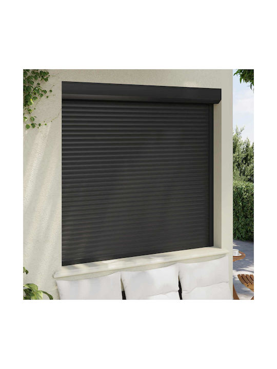 vidaXL Παντζούρι Ρολό Αλουμινίου Π160xΥ150cm